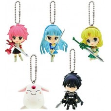 01-90728 Bandai Magic Knight Rayearth Figure Mascot Swing Keychain 300y