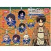 01-92264 Attack on Titan Rubber Mascot Strap  300y