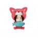 01-10998 TV Animation One Piece Nyan Piece Mini Figure  Mascot 300y