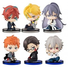 01-36099 Hypnosis Mic Division Rap Battle Temporary Truce  Suwarasetai Sitting Mini Figure Collection 400y