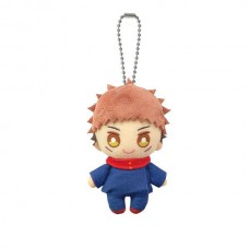 01-62213  Jujutsu Kaisen Ball Chain Mascot Chibi Plush Yuji Itadori