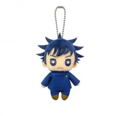 01-62214 Jujutsu Kaisen Ball Chain Mascot Chibi Plush Megumi Fushiguro