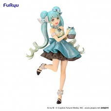 AMU-PRZ15588 Hatsune Miku Sweet Sweets Figure Chocolate Mint Pearl Version