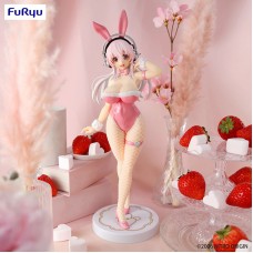 AMU-PRZ15603 Super Sonico Bi Cute Bunnies Figure - Pink Ver