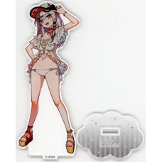 01-14010 Hololive UMISEA Life-size acrylic stand Sahana Kuro (Swimsuit ver.)