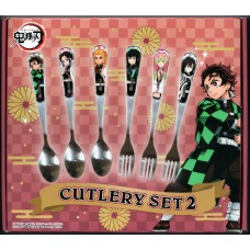 01-91462 Kimetsu no Yaiba Demon Slayer Cutlery Set 2 Set A