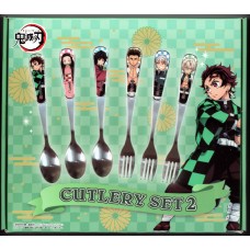 01-91462 Kimetsu no Yaiba Demon Slayer Cutlery Set 2 Set B