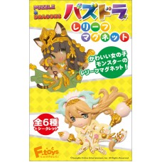 02-60179 Puzzle & Dragons Relief Magnet - Blind Box Figures