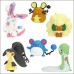 02-81967 Pokemon XY - Fairy Collection Mini Figures 200y