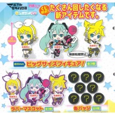 01-29381 Vocaloid Hatsune Miku Capsule Rubber Mascot 300y