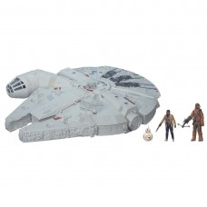 CM-84672 Star Wars Episode VII The Force Awakens Battle Action Millennium Falcon (Japan Version) 18000y