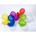 Gashapon Empty Capsule 69mm Tab Style Assorted Colors -  25 Count