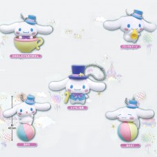 SR-87906 Cinnamoroll Pastel  Circus Mini Figure Mascot Key Chain 200y